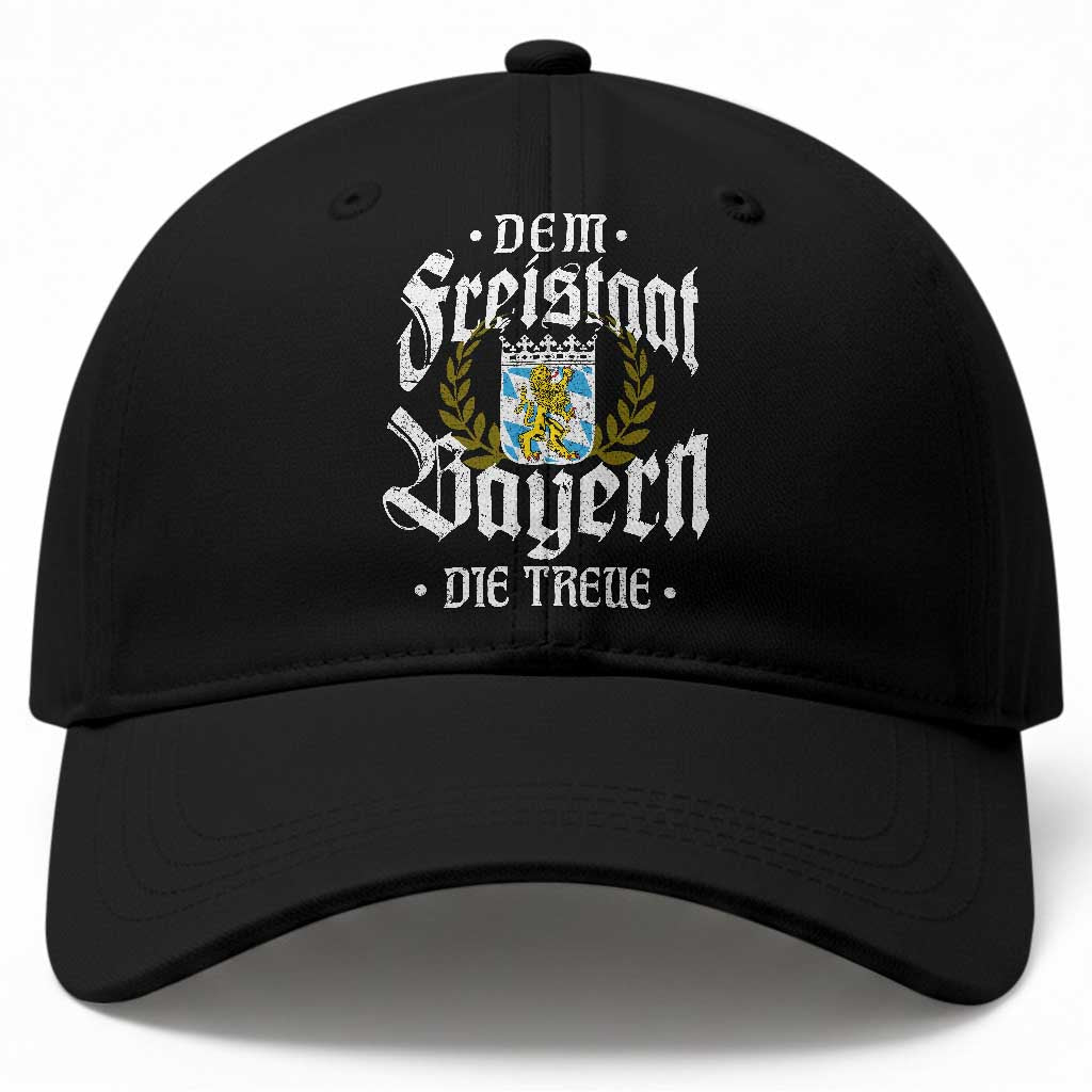 Bayern Bavaria German Baseball Cap Dem Freistaat Bayern Die Treue TS11 Print Your Wear