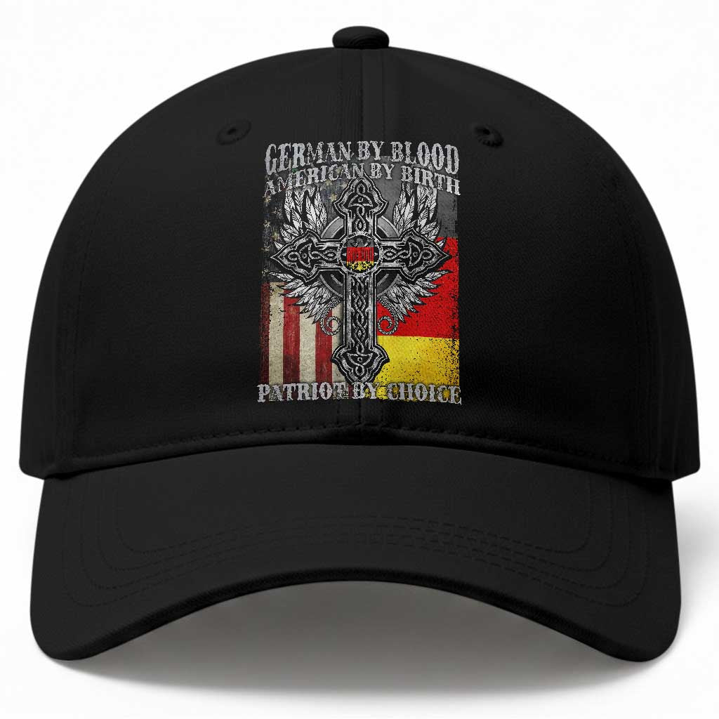German By Blood American By Birth Patriot By Choice Baseball Cap German Americans TS11 Print Your Wear