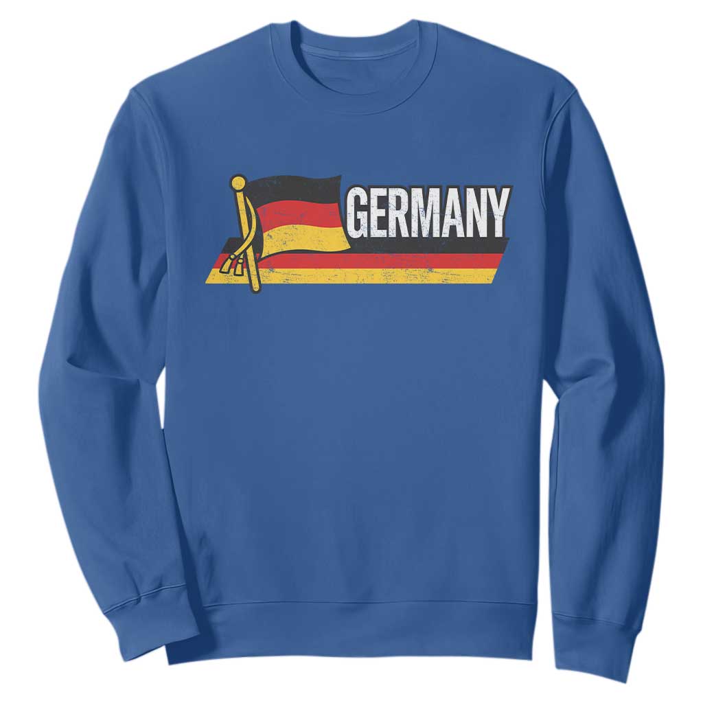 German Heritage Pride Germany Flag Sweatshirt TS11 Royal Blue Print Your Wear