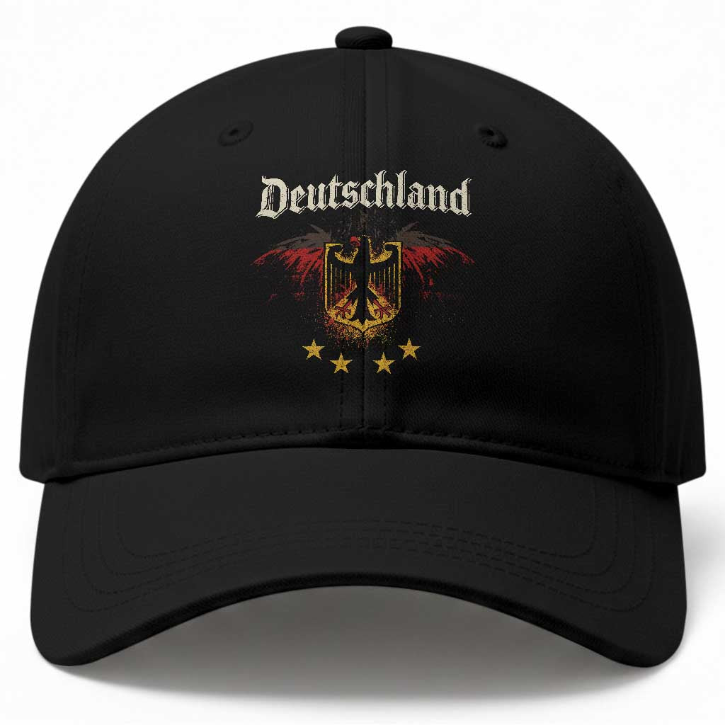 Deutschland German Heritage Pride Baseball Cap Bundesadler Coat of Arms Star TS11 Print Your Wear