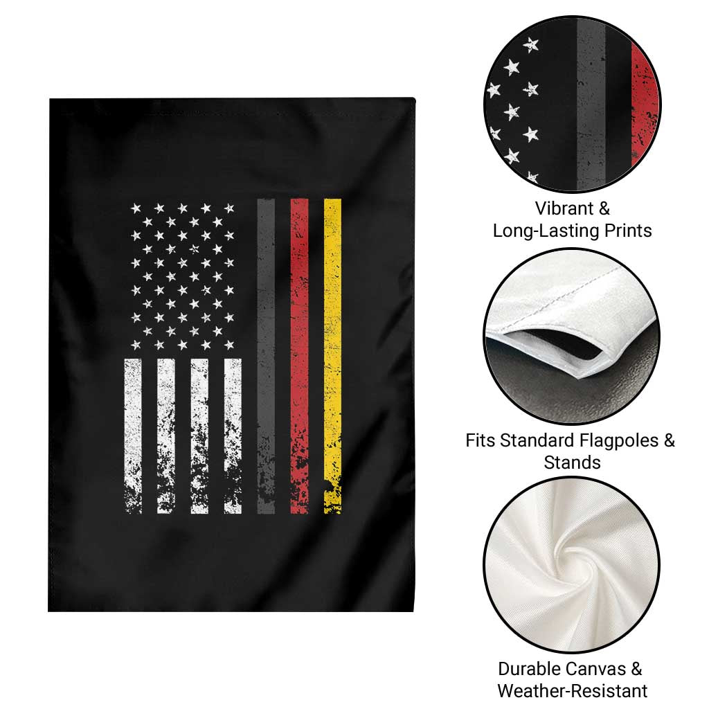 Patriotic Vintage German American Flag Garden Flag Germany Heritage Pride TS11 Print Your Wear
