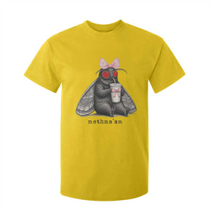 Funny Mothman Mothma'am Cute Pink Bow Coquette T Shirt For Kid TS11 Daisy Print Your Wear