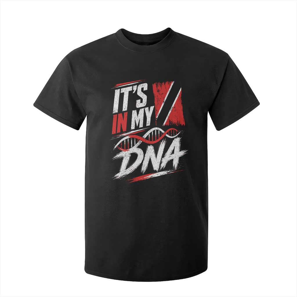 It Is in My DNA Trinidad and Tobago T Shirt For Kid Trinidadian Flag Roots TS11 Black Print Your Wear