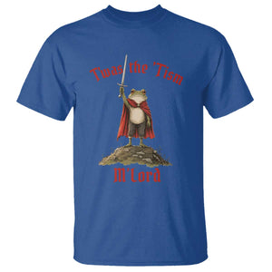 Funny Twas The Tism M Lord Medieval Knight Frog T Shirt TS11 Royal Blue Print Your Wear
