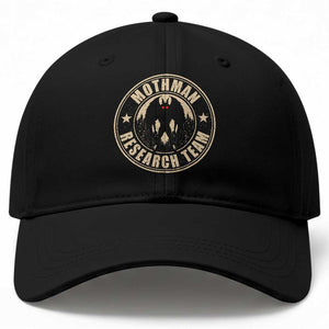 Funny Mothman Research Team Baseball Cap Cryptozoology Cryptid Hunting TS11 Print Your Wear