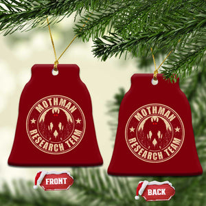 Funny Mothman Research Team Ceramic Ornament Cryptozoology Cryptid Hunting TS11 Print Your Wear