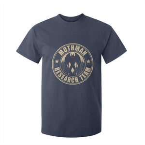 Funny Mothman Research Team T Shirt For Kid Cryptozoology Cryptid Hunting TS11 Navy Print Your Wear