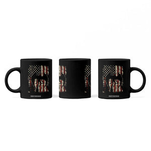 Mothman American Flag Patriotic Cryptid Creature Coffee Mug TS11 Print Your Wear