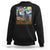 Harris Halloween Sweatshirt Kamala Harris Save Halloween Starry Night Van Gogh Black Cat Pumpkin Bat TS11 Black Print Your Wear