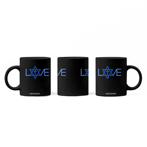 Love Jewish Messianic Cross Star Of David Coffee Mug TS11 Print Your Wear