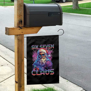 Funny Six Seven Claus Garden Flag 67 Christmas Santa Meme Gen Alpha TS11 Print Your Wear