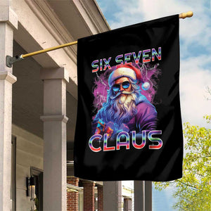 Funny Six Seven Claus Garden Flag 67 Christmas Santa Meme Gen Alpha TS11 Print Your Wear