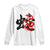 Happy Chinese New Year 2025 Long Sleeve Shirt Calligraphy Year Of The Snake TS11 White Print Your Wear