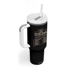 250 Year Timeline 1776 2026 Patriotic Historical Anniversary Tumbler With Handle TS11 Print Your Wear
