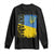 Ukraine Pride Ykpaiha Long Sleeve Shirt Vintage Ukrainian Flag TS11 Black Print Your Wear