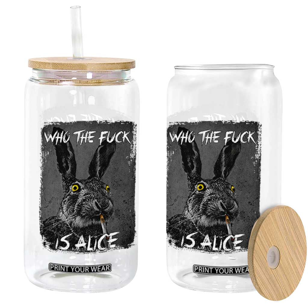 Funny Rabbit Who The Fuck Is Alice Glass Can TS11 Print Your Wear