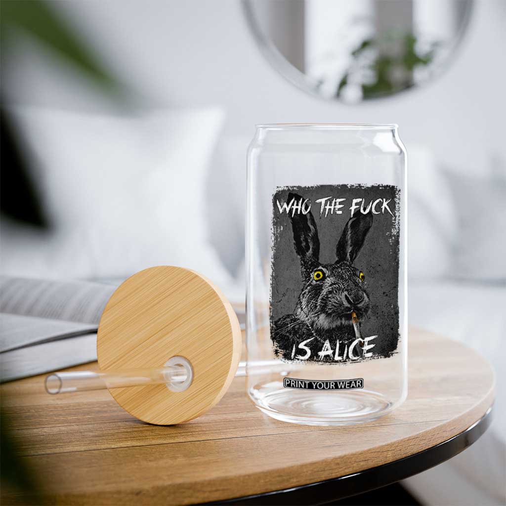 Funny Rabbit Who The Fuck Is Alice Glass Can TS11 Print Your Wear