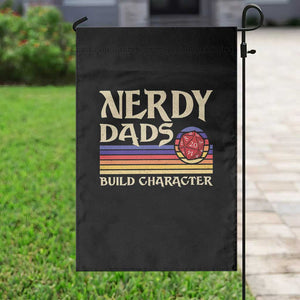 Nerdy Dad Garden Flag Funny Fathers Day RPG Gaming D20 Tabletop TS11 Print Your Wear