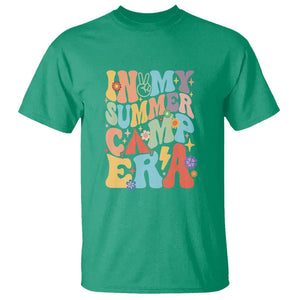 In My Summer Camp Era T Shirt Camper Retro Groovy Summer Vacation TS11 Irish Green Print Your Wear