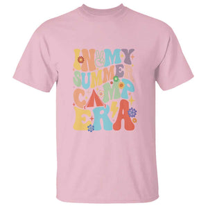 In My Summer Camp Era T Shirt Camper Retro Groovy Summer Vacation TS11 Light Pink Print Your Wear