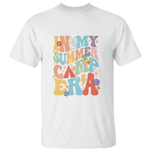 In My Summer Camp Era T Shirt Camper Retro Groovy Summer Vacation TS11 White Print Your Wear