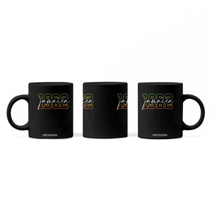 Proud Jamaican Coffee Mug Jamaica 1962 Rasta Flag TS11 Print Your Wear