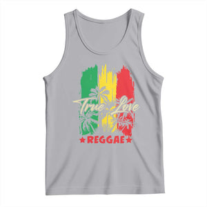 True Love Reggae Tank Top Jamaican Rasta Music Palm Tree TS11 Athletic Heather Print Your Wear