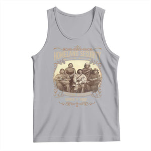 Homeland Security Fighting Terrorism Since 1492 Tank Top Native American History TS11 Athletic Heather Print Your Wear
