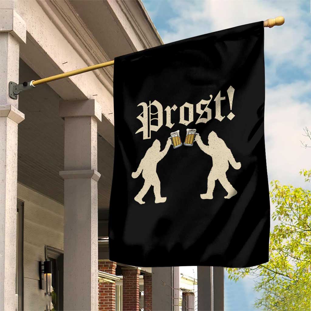 Funny Oktoberfest Bigfoot Prost Garden Flag German Sasquatch Beer Mug TS11 Print Your Wear