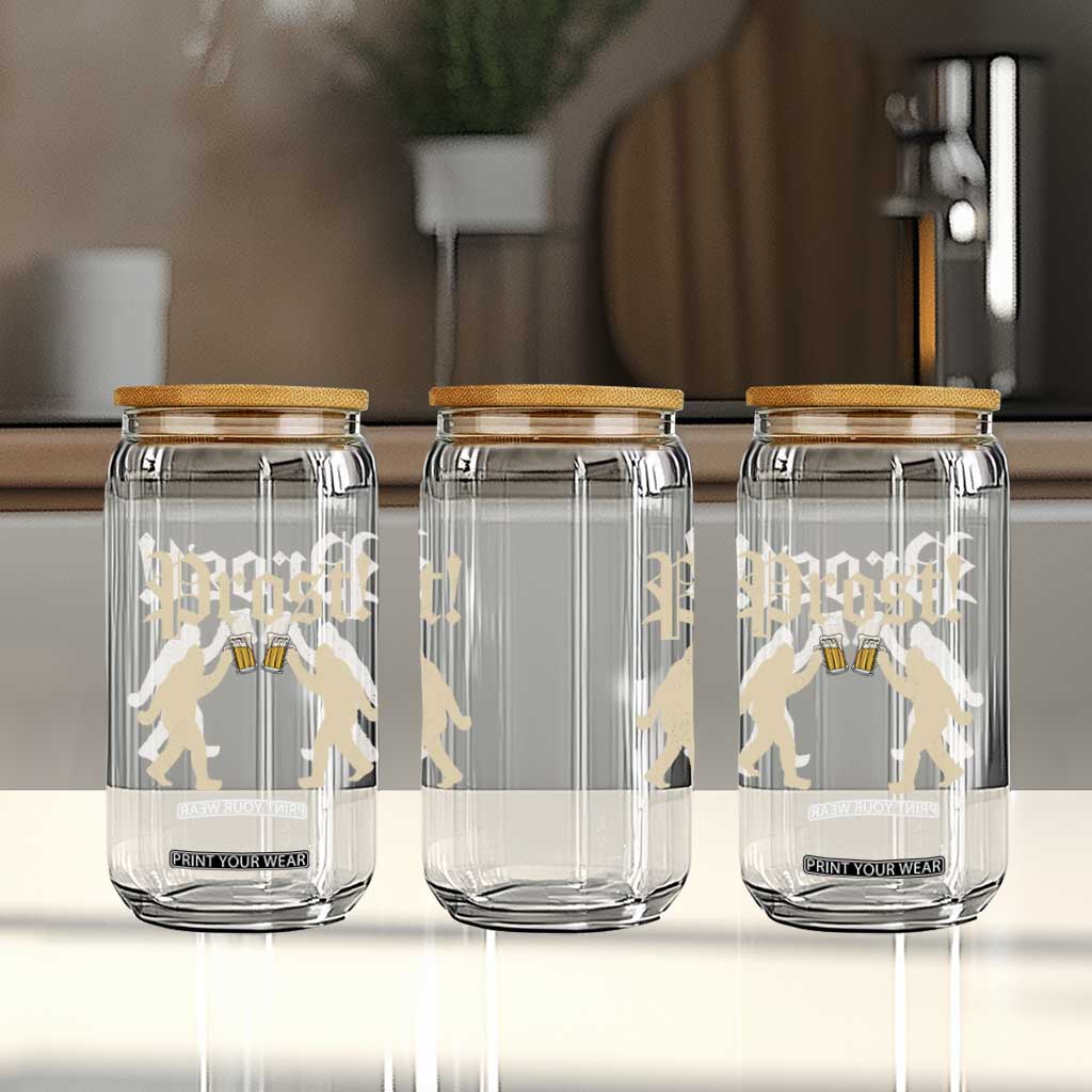 Funny Oktoberfest Bigfoot Prost Glass Can German Sasquatch Beer Mug TS11 Print Your Wear