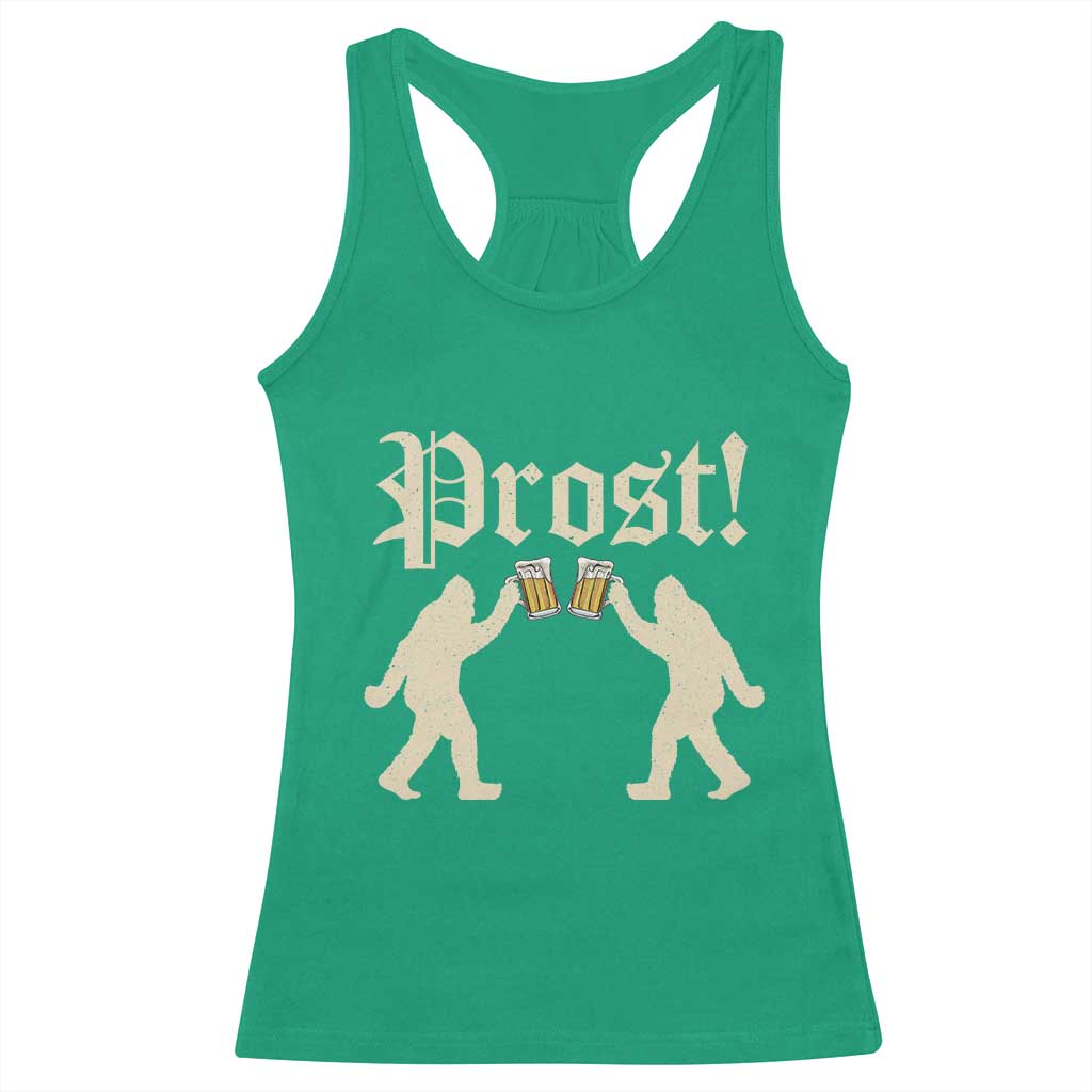 Funny Oktoberfest Bigfoot Prost Racerback Tank Top German Sasquatch Beer Mug TS11 Irish Green Print Your Wear