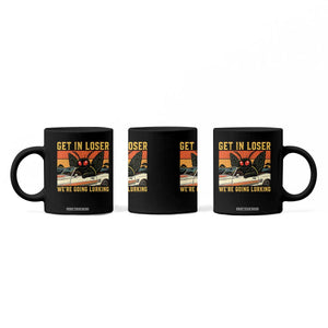 Get In Loser We Are Going Lurking Funny Mothman Coffee Mug Cryptozoology Cryptid Lover TS11 Print Your Wear