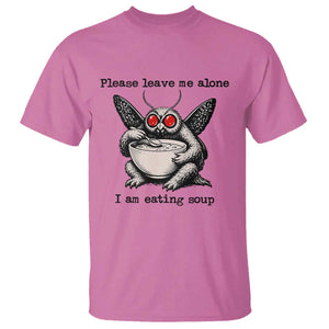 Please Leave Me Alone I Am Eating Soup Funny Mothman T Shirt TS11 Azalea Print Your Wear