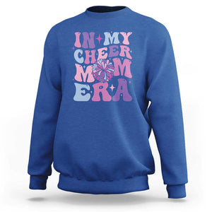 Funny Football Mom Sweatshirt In My Cheer Mom Era Cheerleader Pompom TS11 Royal Blue Print Your Wear