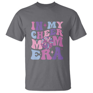 Funny Football Mom T Shirt In My Cheer Mom Era Cheerleader Pompom TS11 Charcoal Print Your Wear