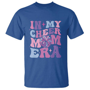 Funny Football Mom T Shirt In My Cheer Mom Era Cheerleader Pompom TS11 Royal Blue Print Your Wear