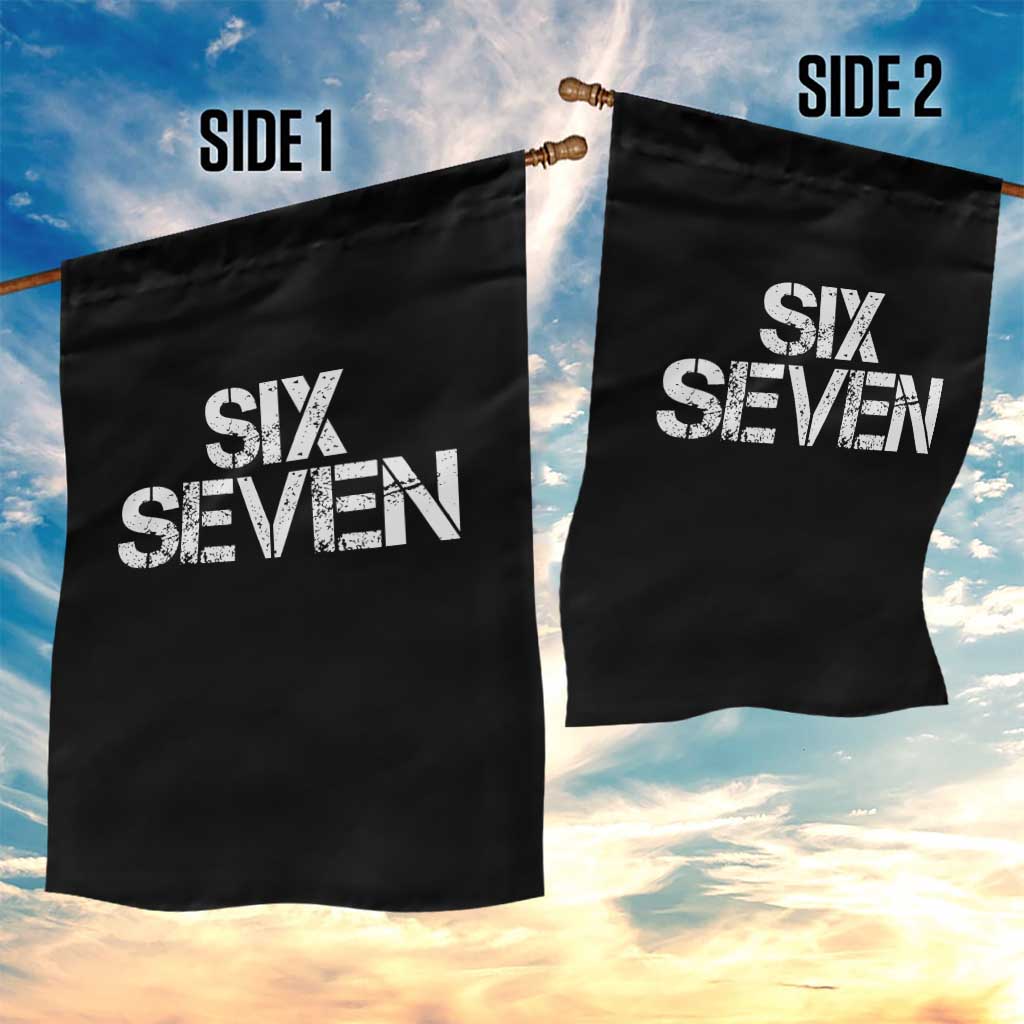 Six Seven Meme Vintage 67 Gen Alpha Meme Garden Flag TS11 Print Your Wear