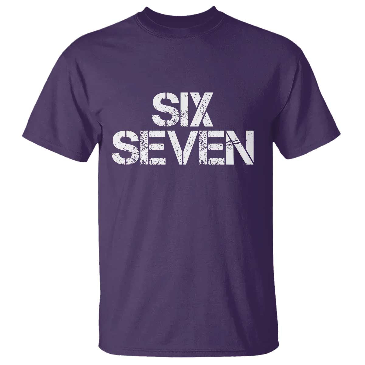 Six Seven Meme Vintage 67 Gen Alpha Meme T Shirt TS11 Purple Print Your Wear