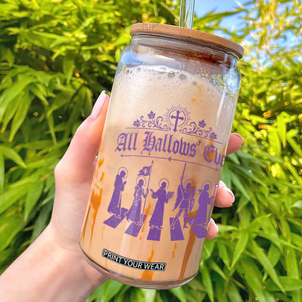 All Hallows Eve Glass Can Saint Procession Catholic Christian Halloween