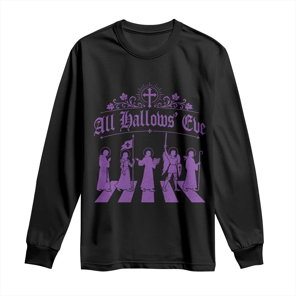 All Hallows Eve Long Sleeve Shirt Saint Procession Catholic Christian Halloween
