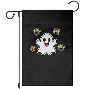 Funny Ghost Boo Bees Halloween Garden Flag Wordplay Humor