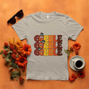 Funny Thanksgiving Tukey Gobble T Shirt TS11 Sand Print Your Wear