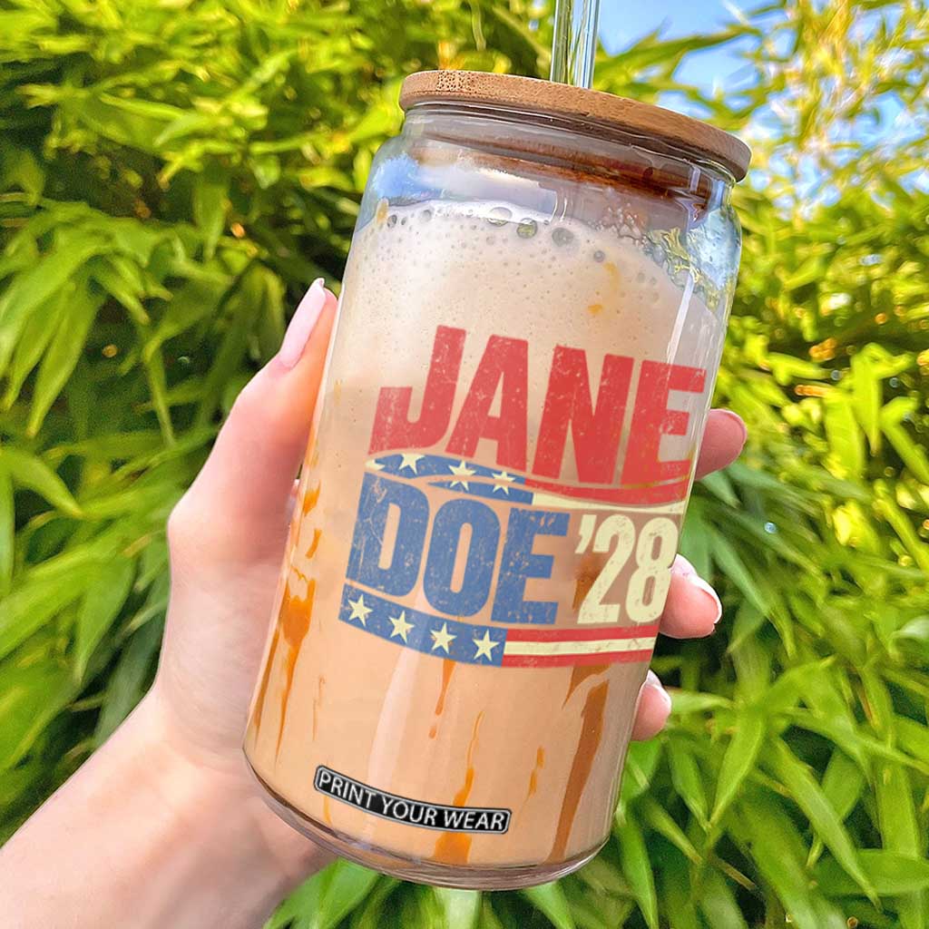 Jane Doe 2028 Glass Can Women Support Movement
