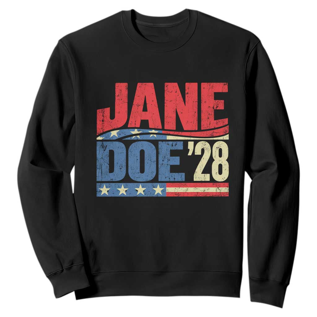 Jane Doe 2028 Sweatshirt Women Support Movement