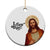 Funny Christian Xmas Christmas Ornament I Saw That Jesus Bible Meme TS11 Print Your Wear