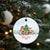 Personalized First Xmas 2024 Christmas Ornament Custom Name Cute Animals Winter TS11 Print Your Wear