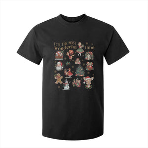 Retro Vintage Christmas T Shirt For Kid It's The Most Wonderful Time Xmas TS11 Black Print Your Wear