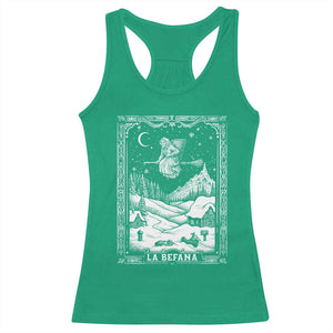 Italian Christmas La Befana Racerback Tank Top Buon Befana Folklore Xmas Witch TS11 Irish Green Print Your Wear