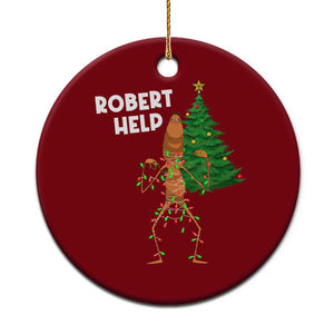 Funny Marcus The Worm Christmas Ceramic Ornament Robert Help Xmas Tree TS11 1pc Red Print Your Wear