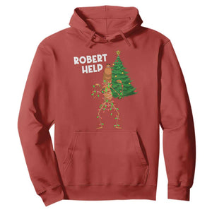 Funny Marcus The Worm Christmas Hoodie Robert Help Xmas Tree TS11 Red Print Your Wear